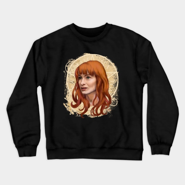 Charlie Bradbury Crewneck Sweatshirt by ArtsyDenise